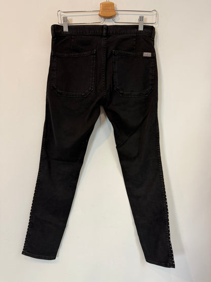 BA&SH. Denim negro tachuelas