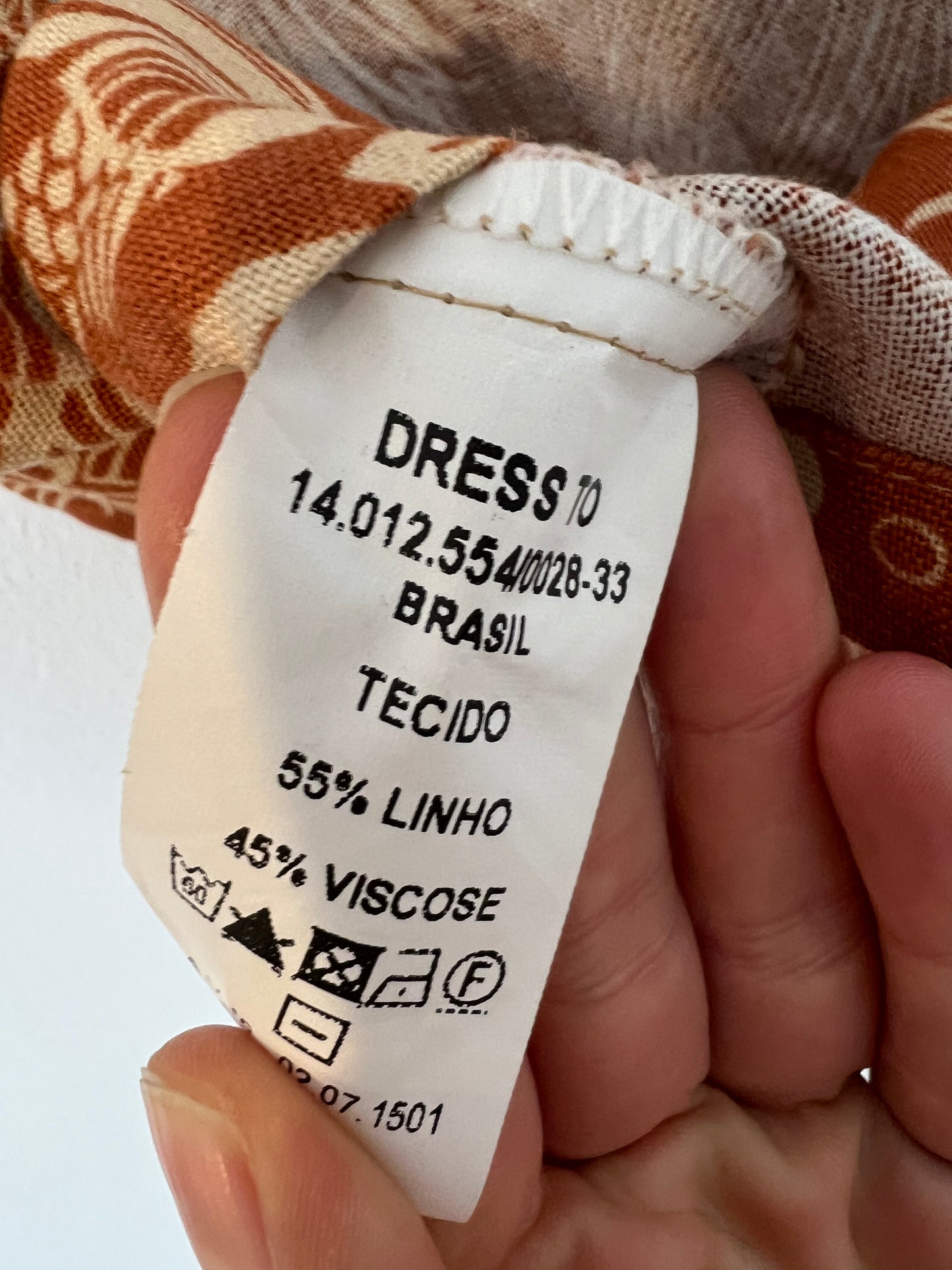 DRESS TO. Total look caldero estampado con lino. T S