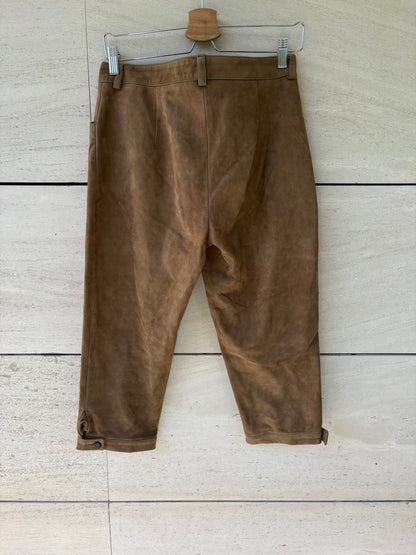 TBA. Pantalón Capri piel