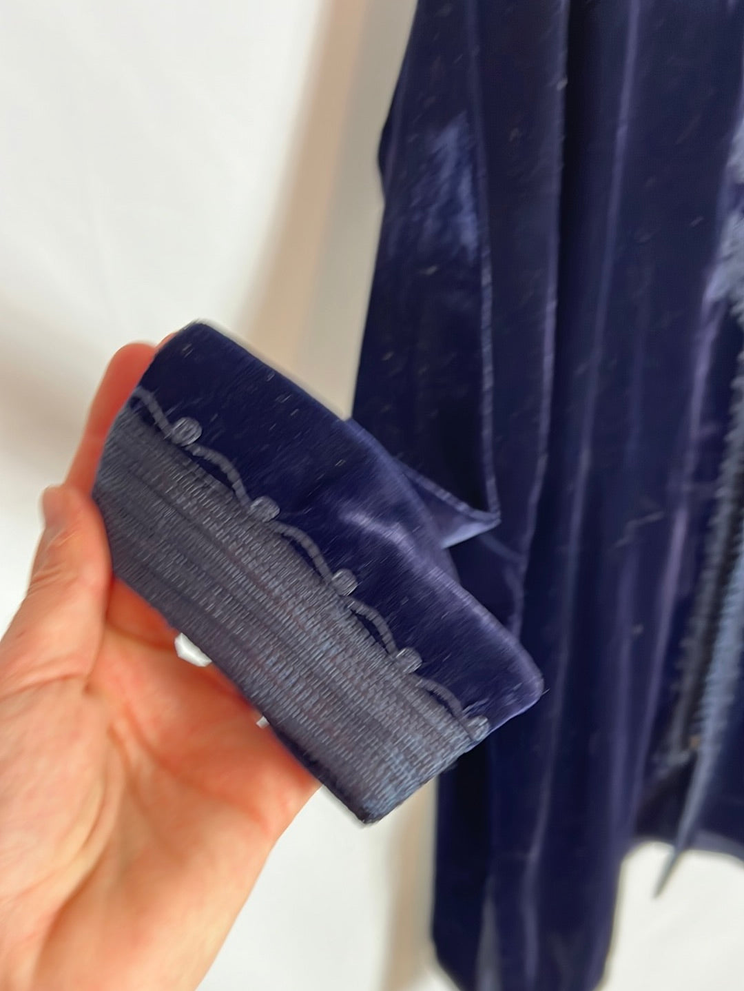 OTHER. Dark purple velvet jacket/dress. TM