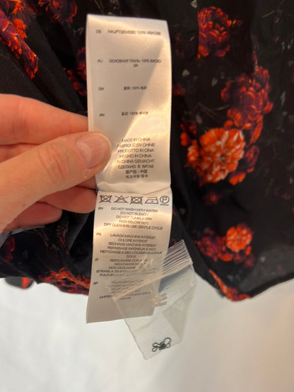 IRO. Short floral print skirt. Size 40