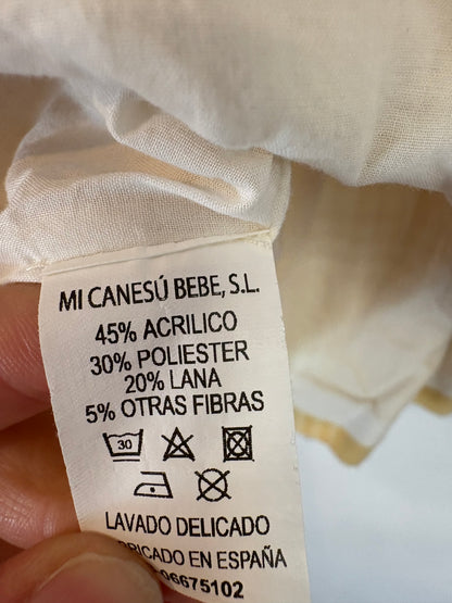 MI CANESÚ. Vestido pastel con culetín. T 4 años