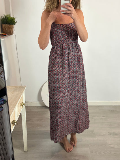 OTRAS. Vestido fluido estampado TU(S)