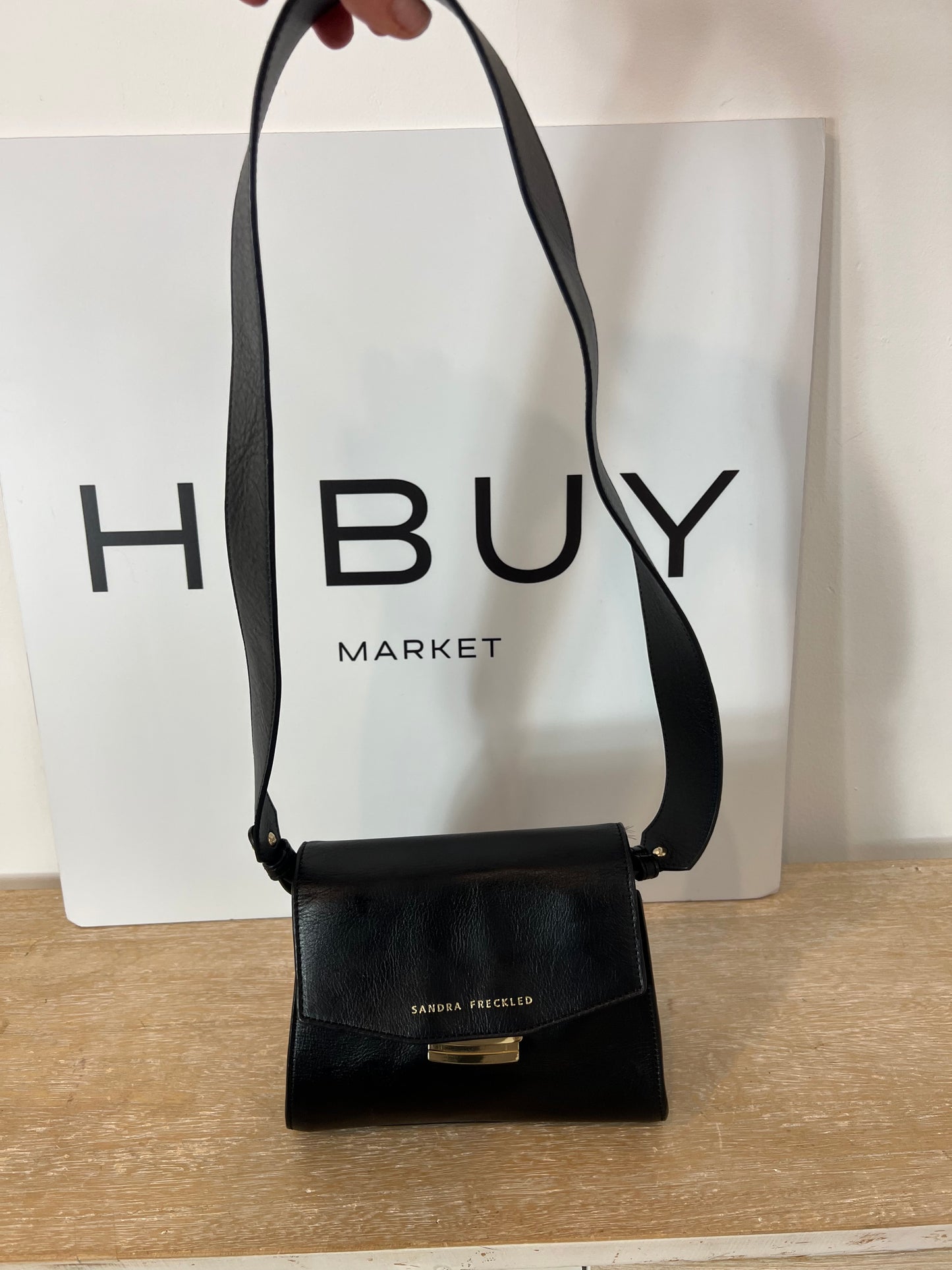 SANDRA FRECKLED. Bolso mini piel