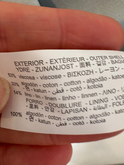 ZARA. Total look azul claro