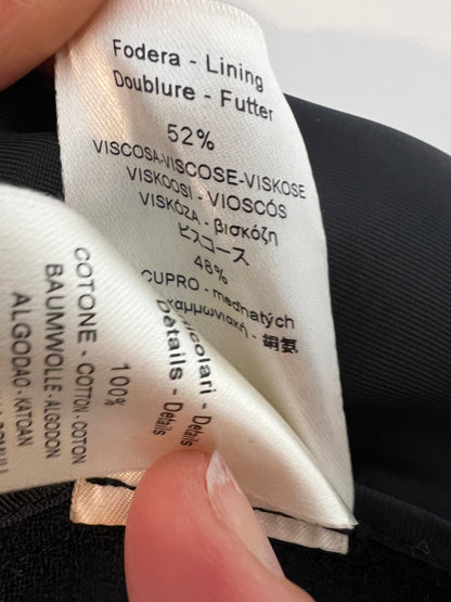 FORTE FORTE. Blazer negra básica T.0(xs)