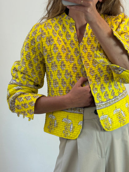 ANTIK BATIK. Chaqueta textura estampada