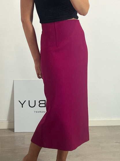 ZARA. Bougainvillea midi skirt. TM