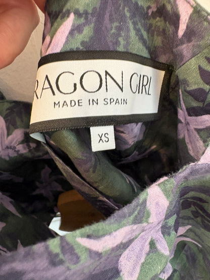 DRAGON GIRL. Total look maxi falda y top estampado