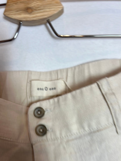 THAT OR THAT. Flowing linen trousers size 36