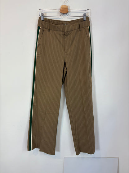 ZARA. Double-waist pleated trousers. TS