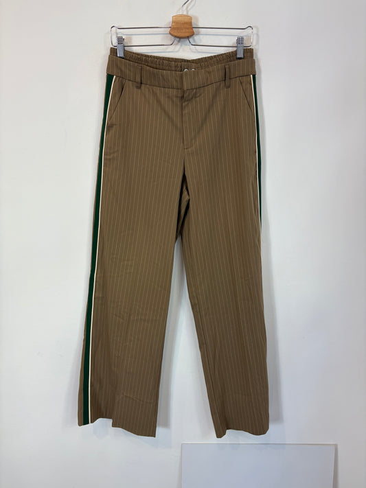 ZARA. Pantalón pinzas doble cintura . T S