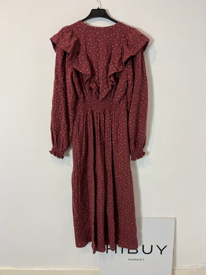 MAGNOLYA. Long floral dress. Size 1 (S)