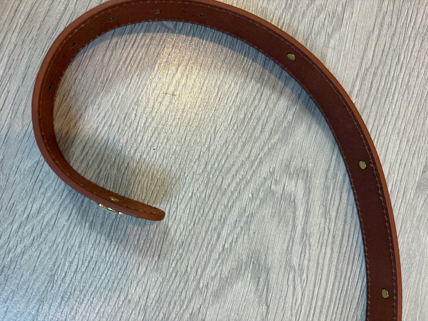 MOM´S GOODS. Cinturón teddy hebilla forrada