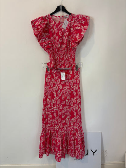 ELEPHANTROOMS. Conjunto  rosa estampado