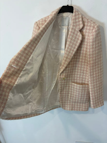 Blazer tonos pastel lana