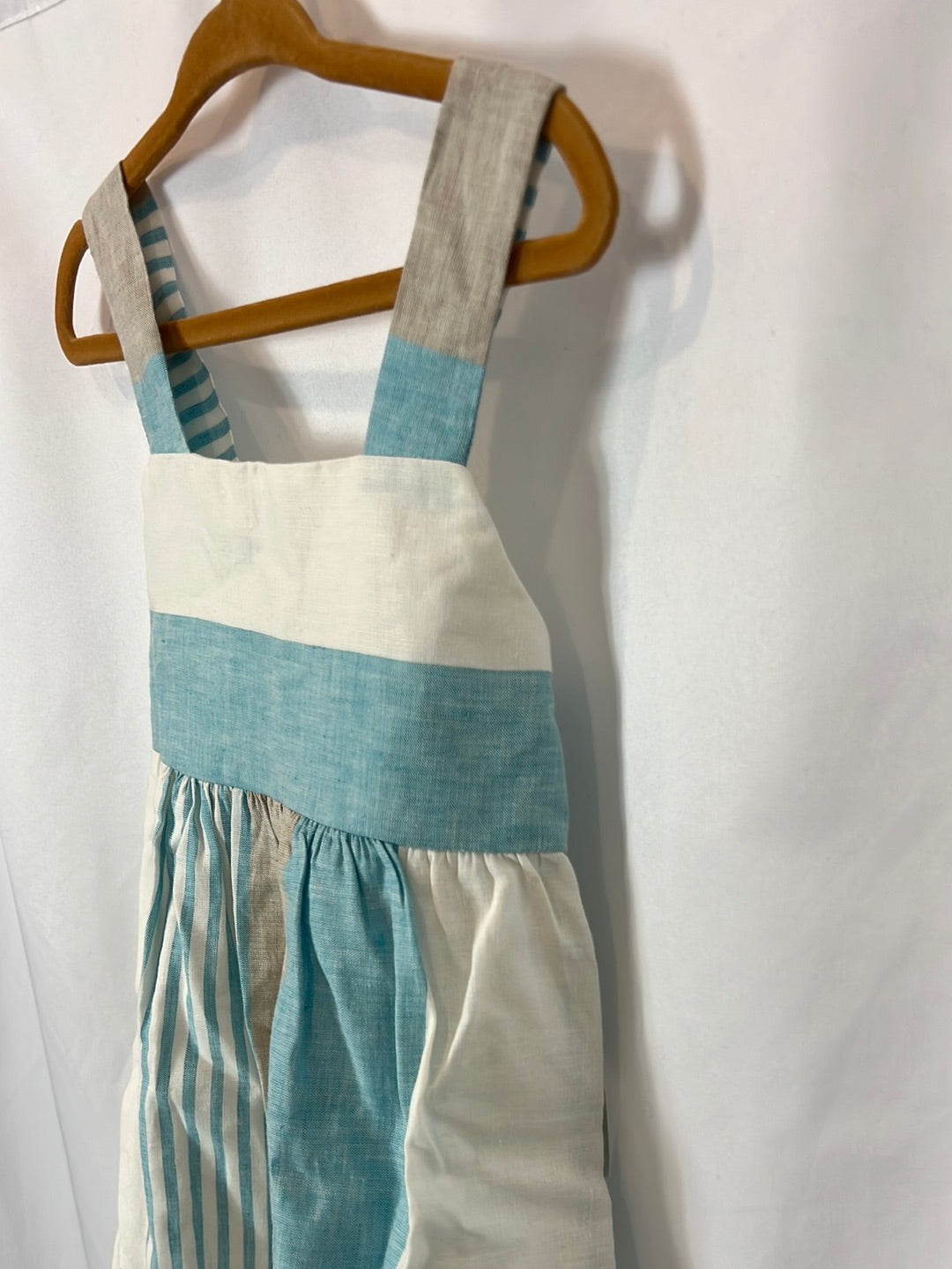 RAIXA. Vestido corto rayas lazada T-3 años