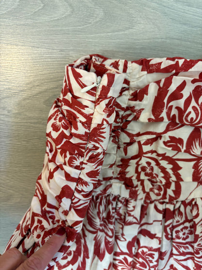 ZARA. Conjunto top y falda estampados