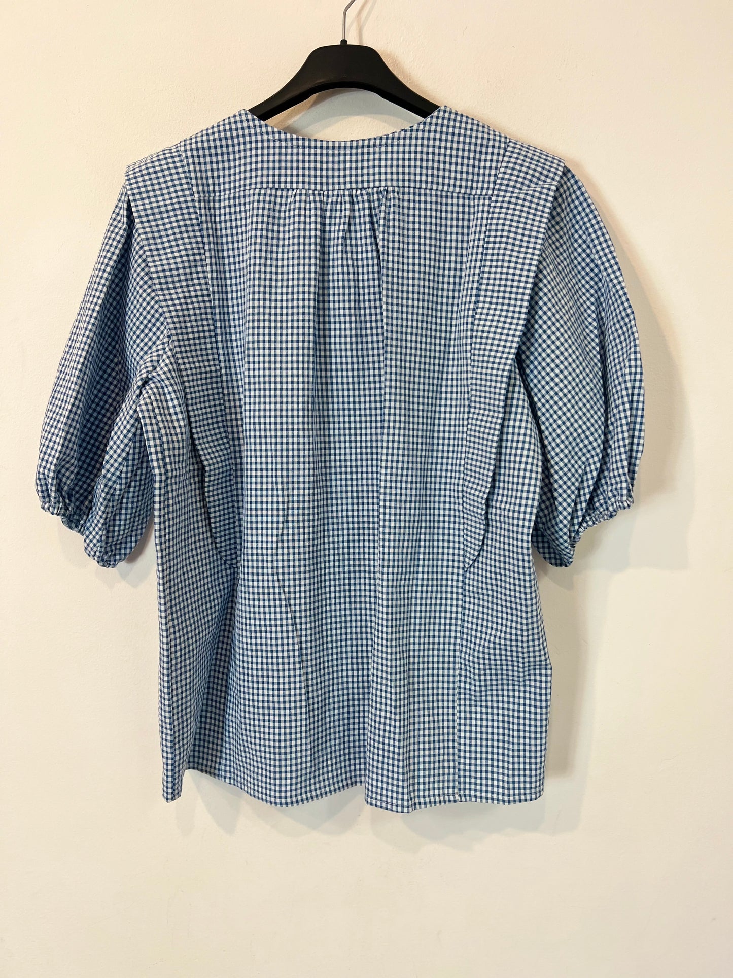 TRIANA BY C. Blusa cuadros azules T.s