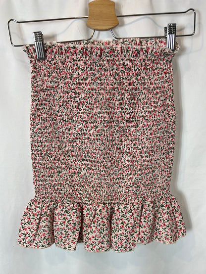 SHEIN. Faux Honeycomb Floral T.xs