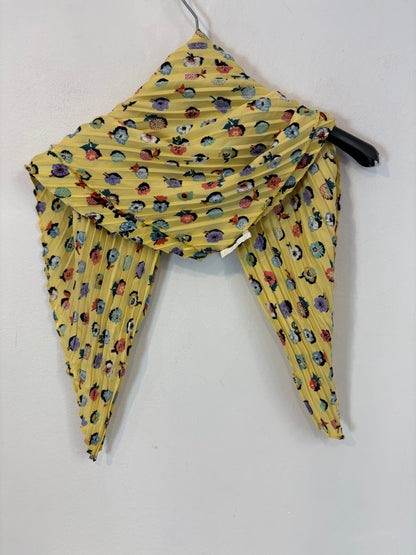 BIMBA Y LOLA. Pañuelo plisado estampado