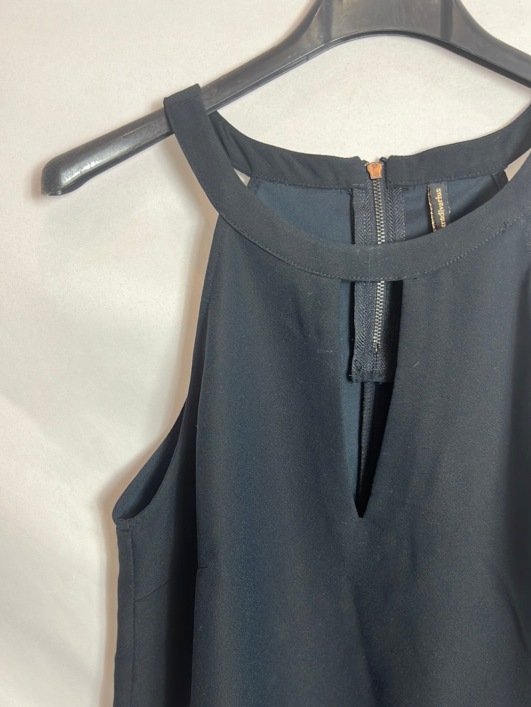 STRADIVARIUS.Blue halter top TM