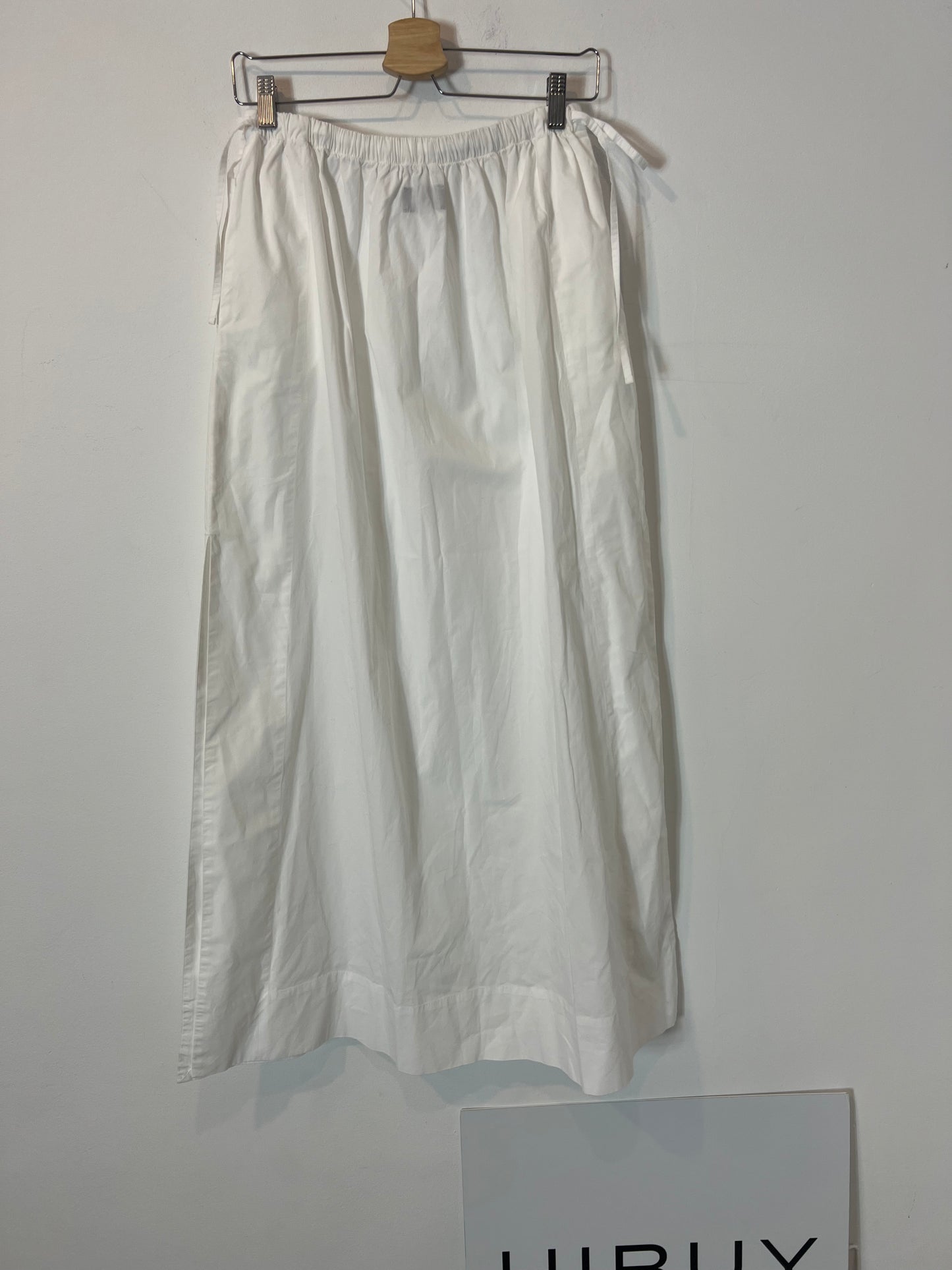 SEAQUELLE. Falda larga blanca T.xs