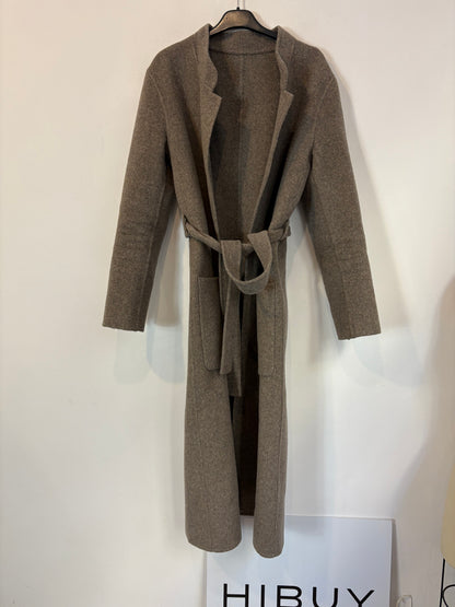 OTRAS. Abrigo largo topo