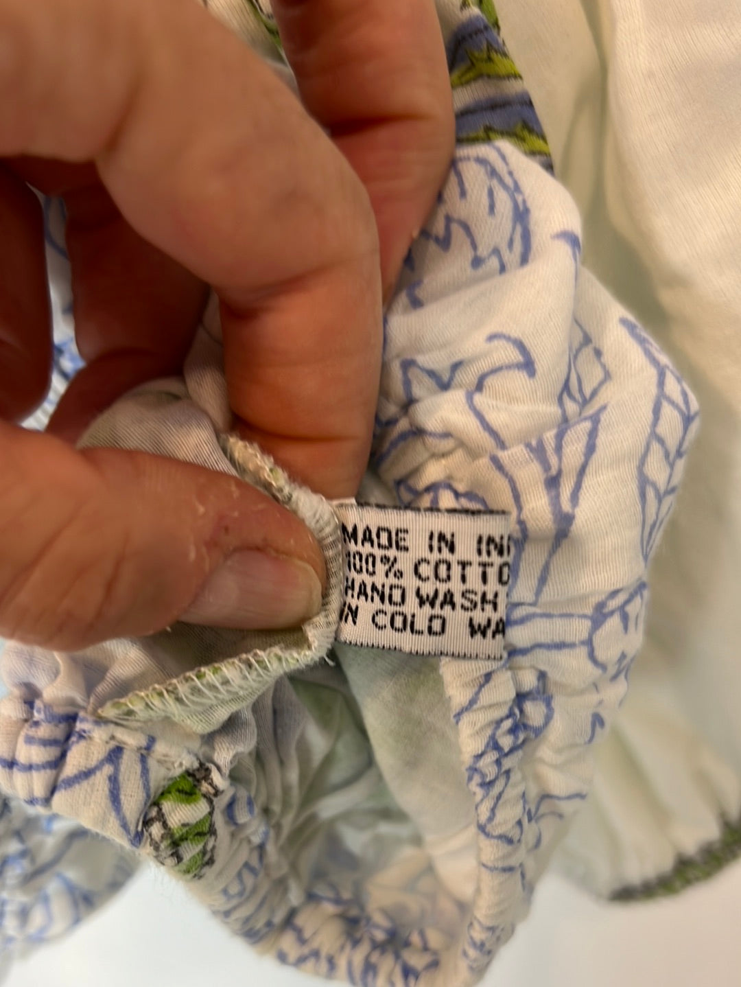 JULIET DUNN LONDON. Bermuda shorts and printed top total look. Size 2 (38)