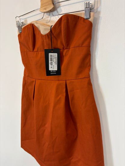 MASSIMO DUTTI. Short green skirt with pocket T.xs