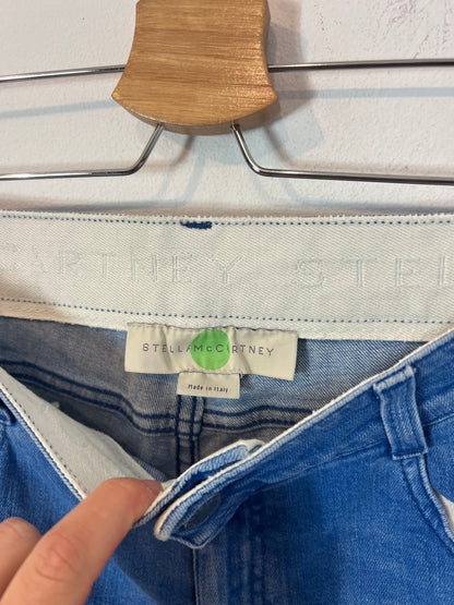 STELLAMcCARTNEY. Denim cropped flecos. T 28 (38)