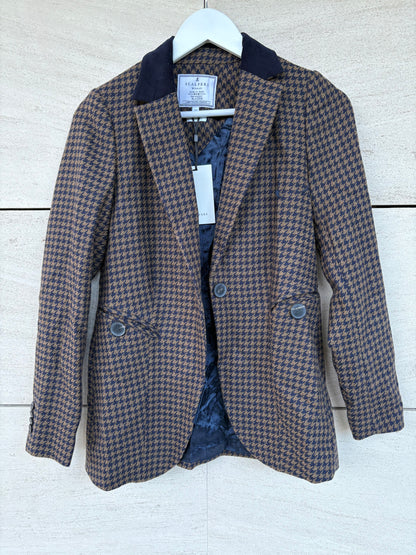 SCALPERS. Blazer pata de gallo lana