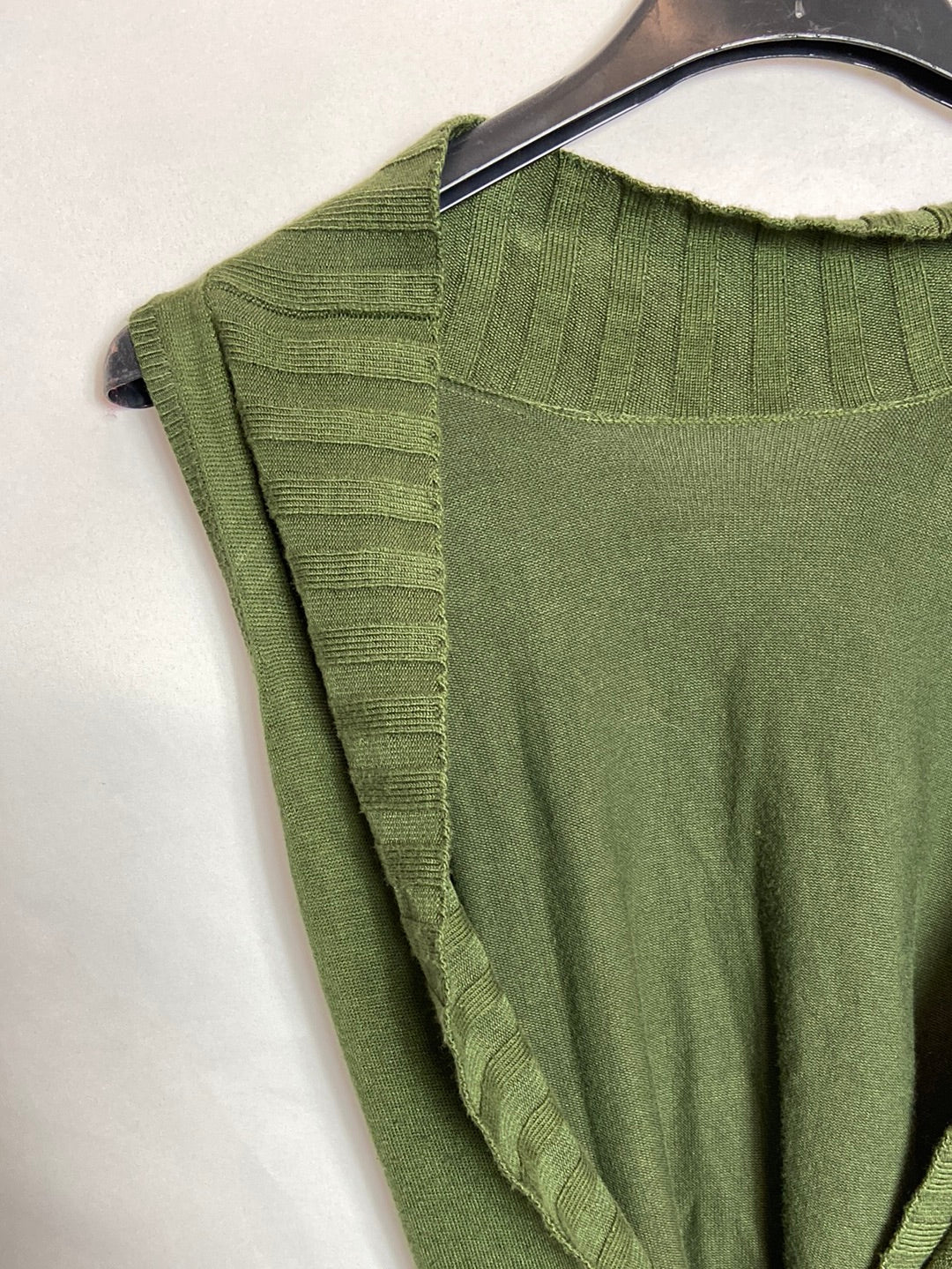 HOSS. Top verde cruzado T.M