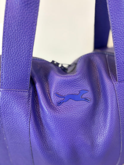 BIMBA Y LOLA. Purple leather bag