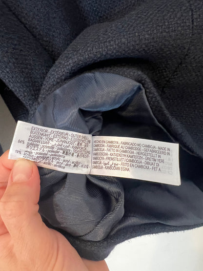 ZARA. Chaqueta azul botones dorados