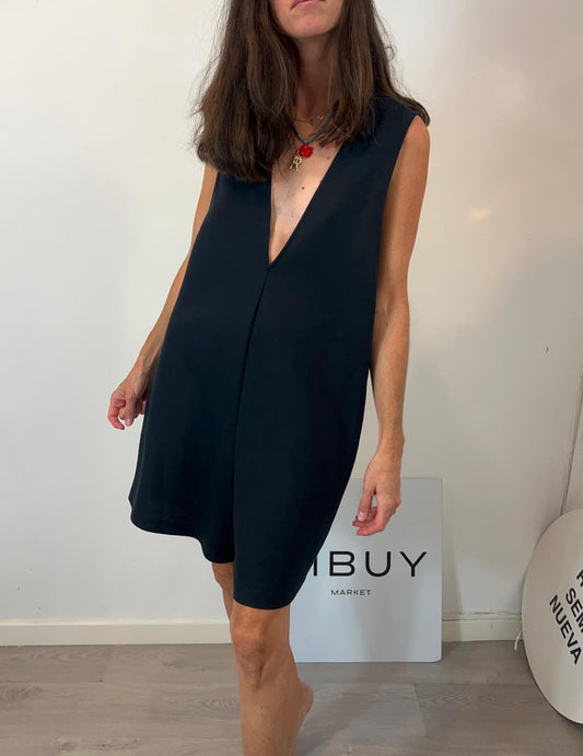 ZARA. Mono azul fluido
