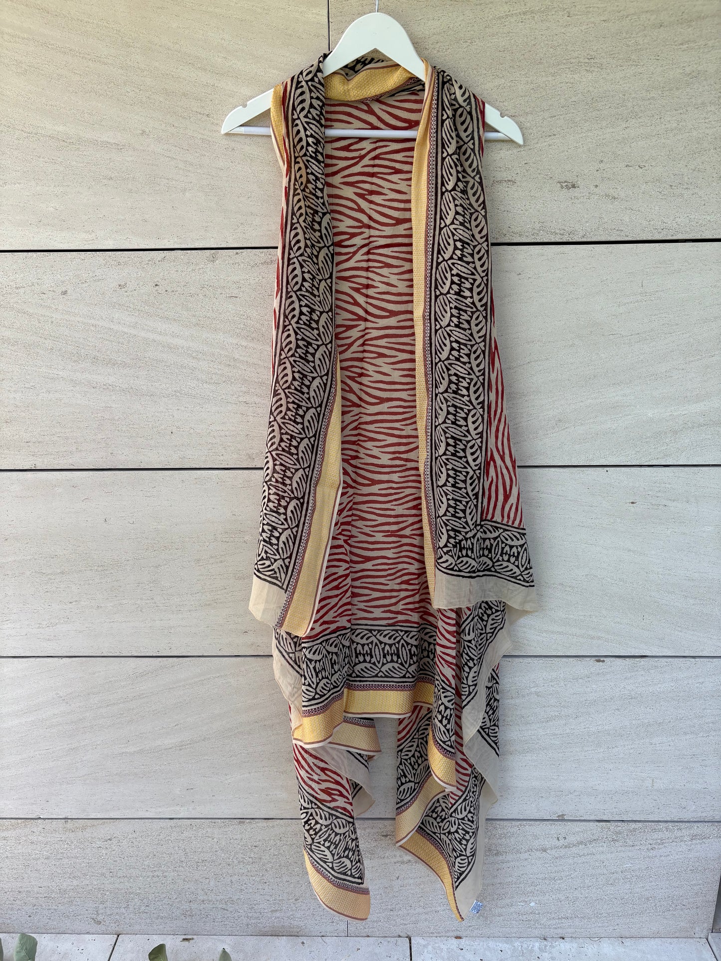 BABBAKI. Printed kimono Tu(s/m)