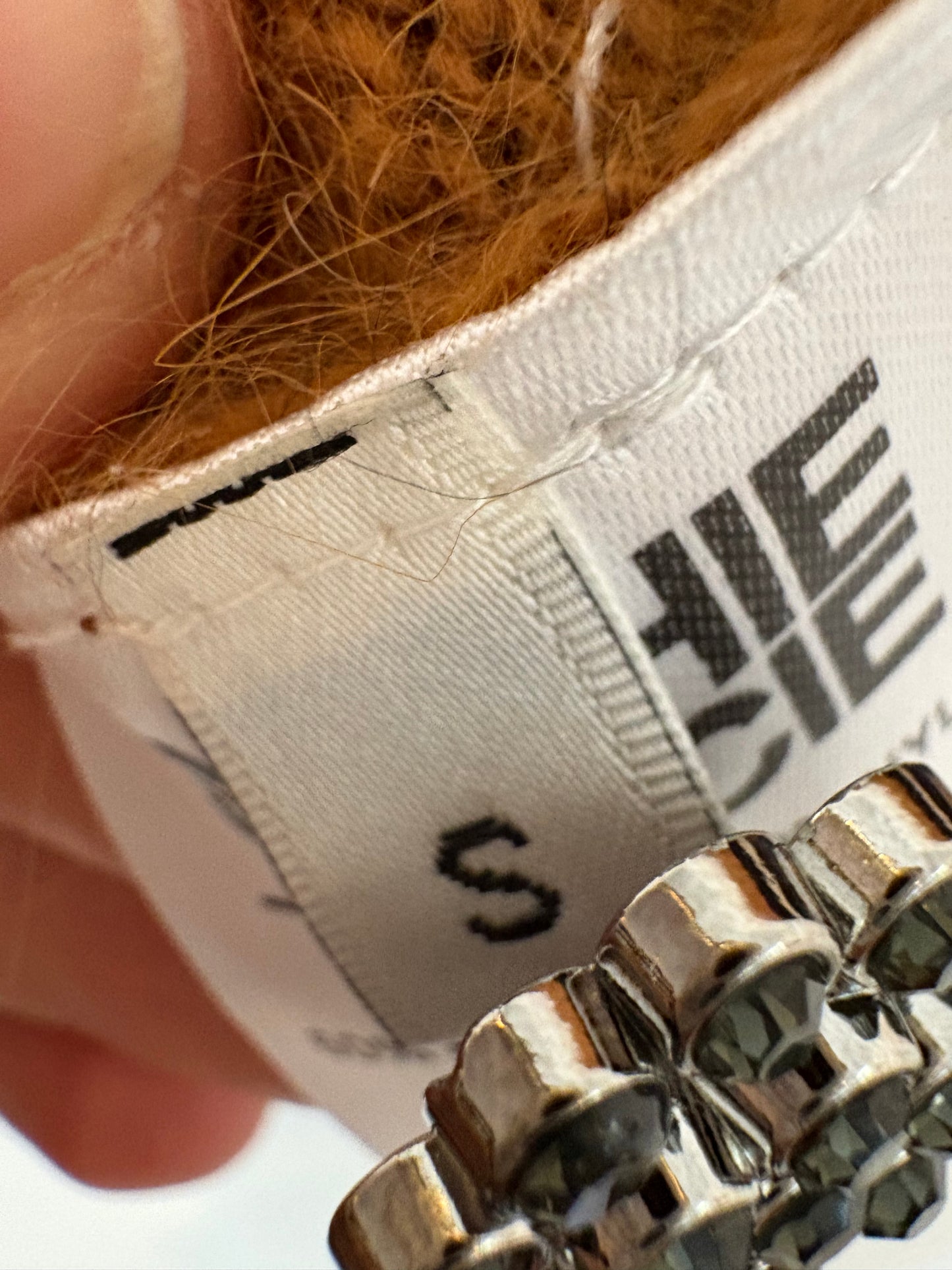 SOPHIE AND LUCIE. Chaleco rayas angora