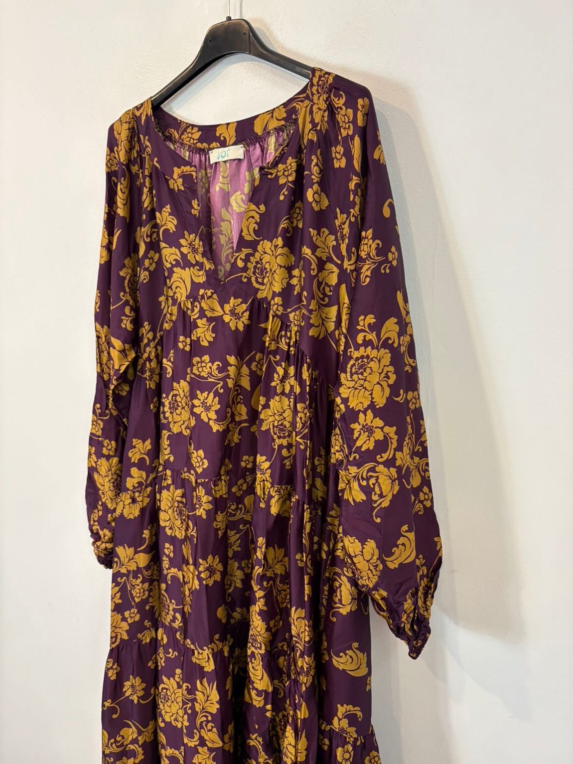JOT. Vestido largo estampado