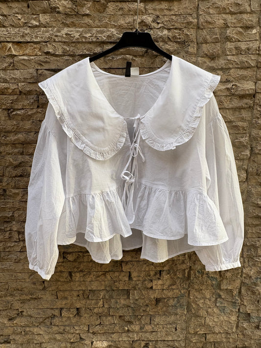 H&M. Blusa blanca lazadas