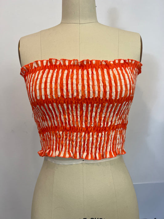 OTRAS. Top palabra de honor naranja. T S