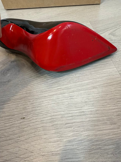 LOUBOUTIN. So Kate 120 tacones charol negros. T 38
