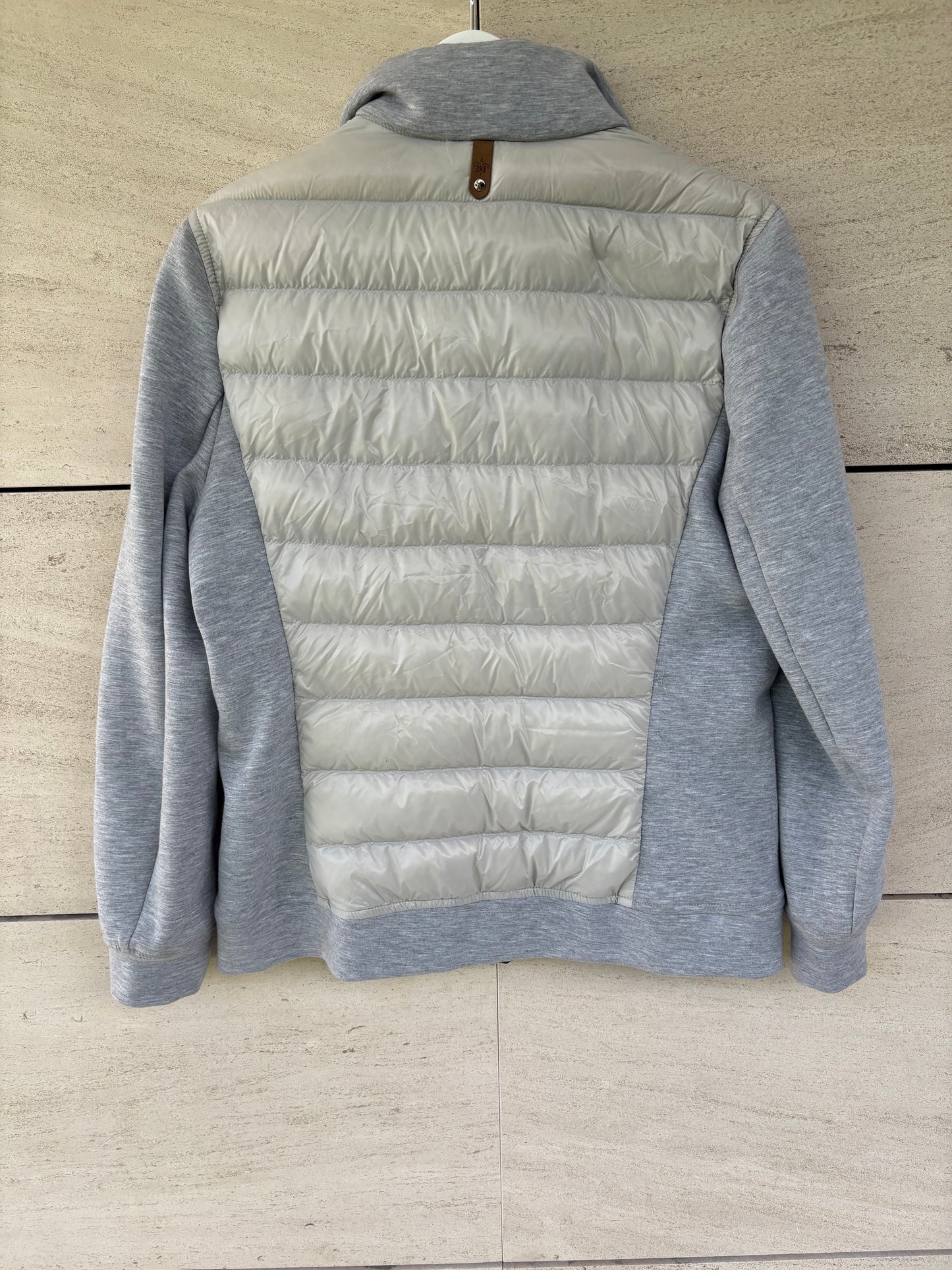 MACKAGE. Chaqueta gris doble textura ligera. T M