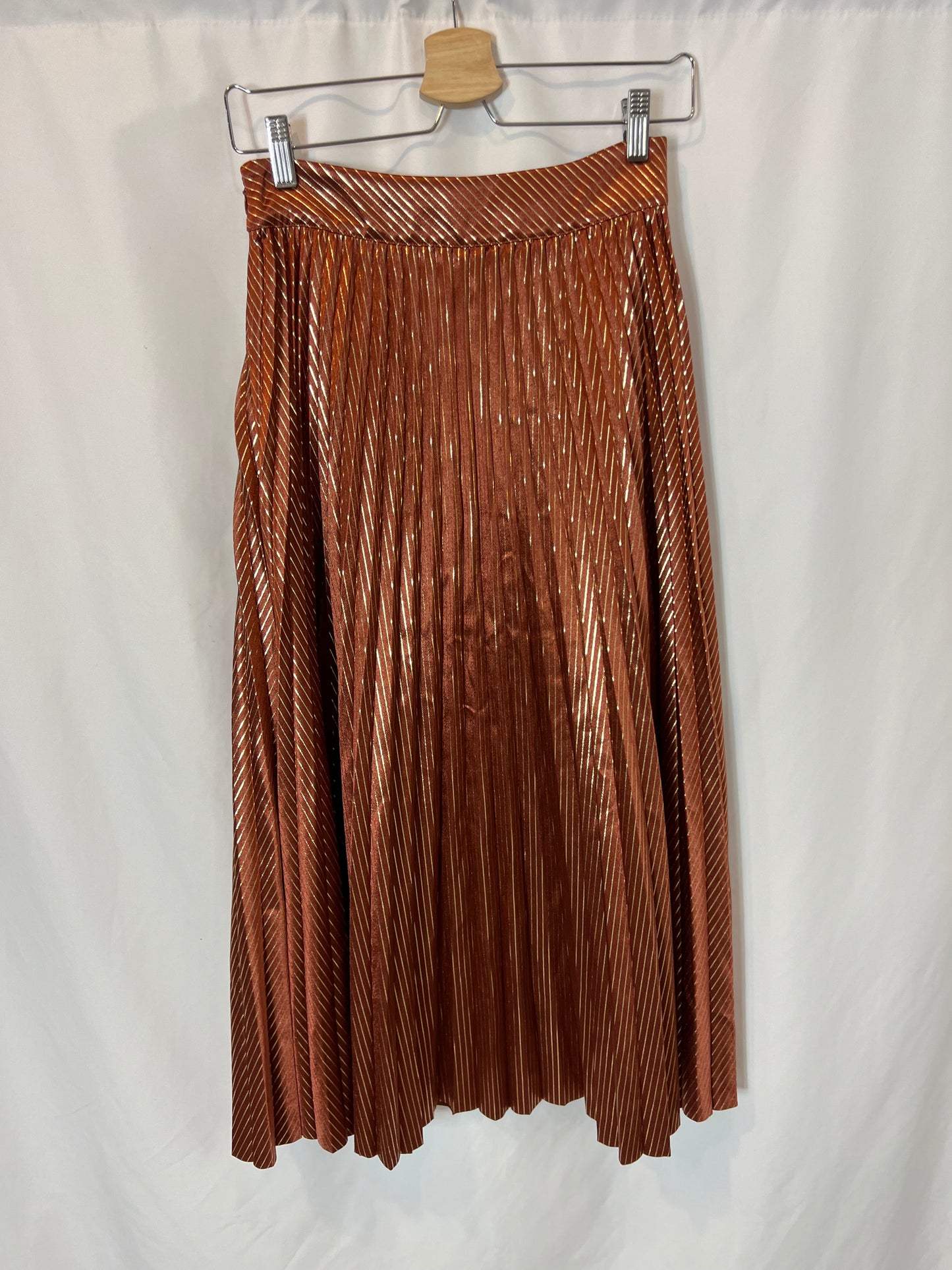 UTERQÜE. Ts pleated tile skirt
