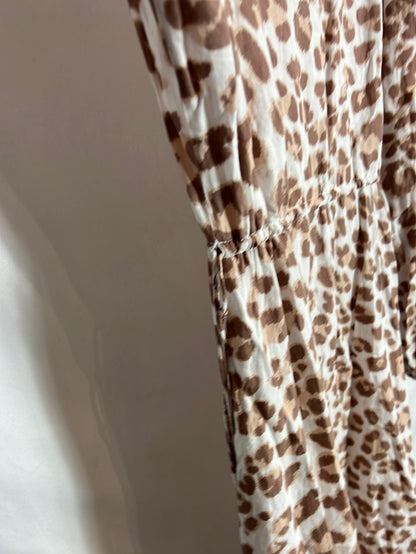 KIVARI. Vestido largo print T.4(XS/S)