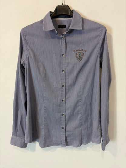 PAUL&SHARK. Camisa rayas logo