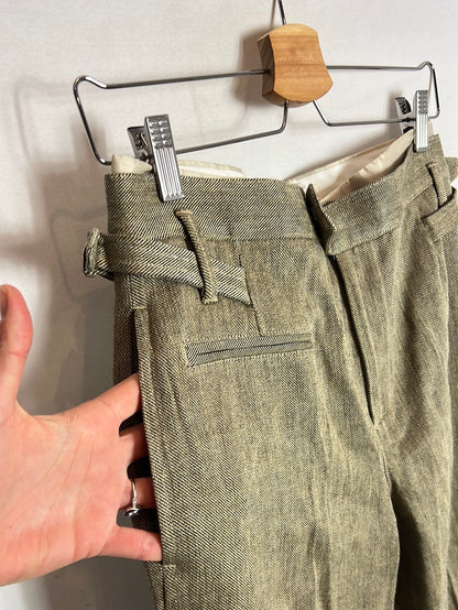 ZARA. Total look verde jaspeado. T XS