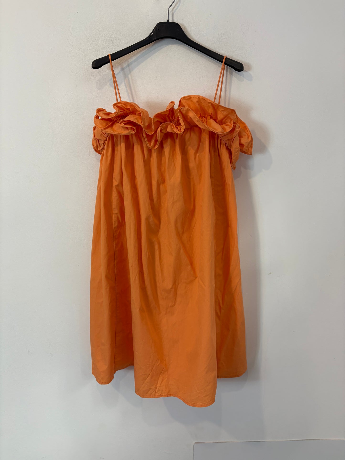 OTHERS. Long knit dress with neckline detail. TS
