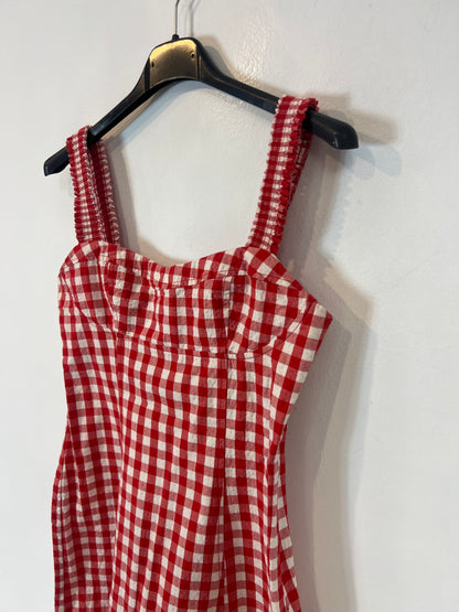 ZARA. Checkered dress. TS