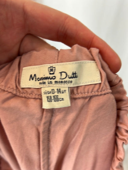MASSIMO DUTTI. Flowy pink trousers. Size 13-14 years (XS)